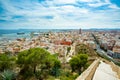 Alicante, Spain. View over the city Royalty Free Stock Photo