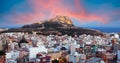 Alicante - Spain, View of Santa Barbara Castle on Mount Benacantil