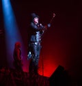 Alice Cooper concert performance Royalty Free Stock Photo