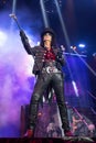 Alice Cooper, famous rock singer Royalty Free Stock Photo