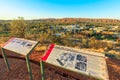 Alice Springs Anzac Hill Memorial Royalty Free Stock Photo