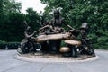 Alice in Wonderland statue in Central Park New York City