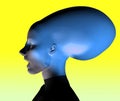 Alien Royalty Free Stock Photo