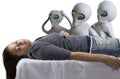 Alien Abduction Royalty Free Stock Photo