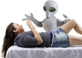 Alien Abduction Royalty Free Stock Photo
