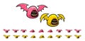 Alien Bat Monster Animated Character Sprite