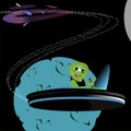 Alien Cruising Royalty Free Stock Photo