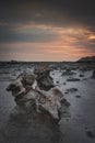 Alien Egg, Unusual Place on Earth, Bisti Badlans, New Mexico, Usa Royalty Free Stock Photo