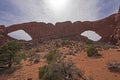 Alien Eyes in Red Rocks Country Royalty Free Stock Photo