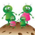 Alien Family on Planet_01