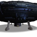 Alien imperial cruiser