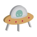 Alien Isometric vector icon which can easily modify or edit