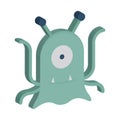 Alien Isometric vector icon which can easily modify or edit
