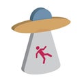 Alien Isometric vector icon which can easily modify or edit