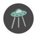 Alien Isometric vector icon which can easily modify or edit