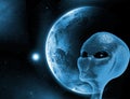 Alien Planet Royalty Free Stock Photo