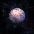 Alien Planet, Exoplanet 3D Render Royalty Free Stock Photo