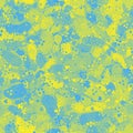 Flecktarn camouflage seamless pattern background. Vector illustration.