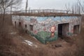 alien street artist creates surreal and fantastical scenes on derelict walls