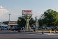 Alien themed signage in downtown Roswell, New Mexico