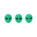 alien ufo cosmic emotions faces sadness joy anger fright embarrassment crying space unknown