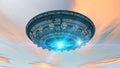 Alien UFO ship Royalty Free Stock Photo