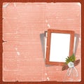 Alienated frame for photo Royalty Free Stock Photo