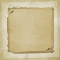 Alienated old paper for cover Royalty Free Stock Photo