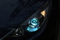 Alight neon car headlight