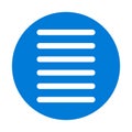 Align Line Style vector icon which can easily modify or edit