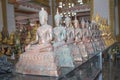 Aligned buddha Royalty Free Stock Photo