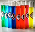 Aligned Chemical Danger pictograms - Toxic