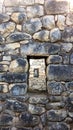 Aligned Windows, Machu Pichu Ruins Royalty Free Stock Photo