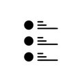 alignment, editorial , text icon. Simple glyph vector of text editor set icons for UI and UX, website or mobile application Royalty Free Stock Photo