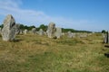 Alignment of menhirs