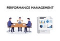 Performance management is a systematic process aimed at improving organizational efficiency and effectiveness.