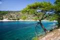 Aliki beach Royalty Free Stock Photo