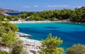 Aliki beach Royalty Free Stock Photo