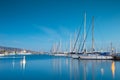 Alimos marina in Athens. Royalty Free Stock Photo