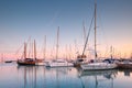 Alimos marina in Athens. Royalty Free Stock Photo