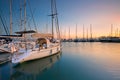 Alimos marina in Athens. Royalty Free Stock Photo