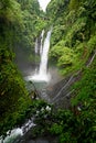 Aling Aling waterfall,at Buleleng regency of Bali,Indonesia Royalty Free Stock Photo