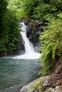 Aling Aling waterfall,at Buleleng regency of Bali,Indonesia Royalty Free Stock Photo