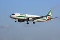 Alitalia Airbus A320 Royalty Free Stock Photo