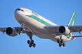 Alitalia Airbus A330-200 Front End Close-Up