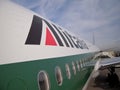 Alitalia Aircraft Close Up