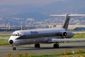 Alitalia I-DANG taxiing at genoa airport