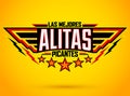 Alitas Picantes Las Mejores, The best Hot Chicken Wings spanish text Royalty Free Stock Photo