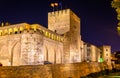 Aljaferia, the arabic palace in Zaragoza, Spain Royalty Free Stock Photo