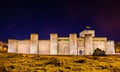 Aljaferia, the arabic palace in Zaragoza, Spain Royalty Free Stock Photo